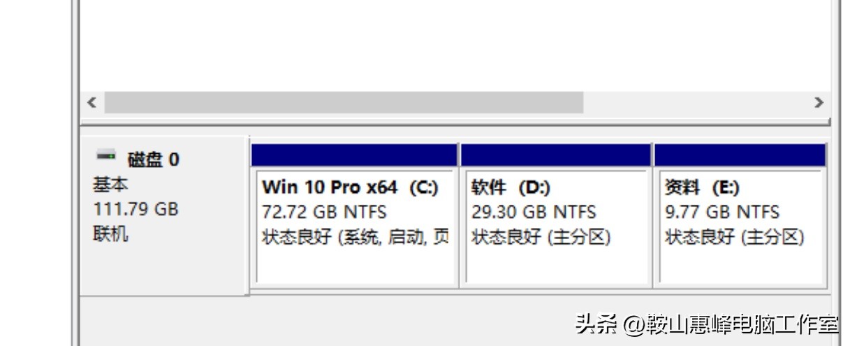 win10硬盘合并成一个分区,硬盘只有一个区还能重新分区不