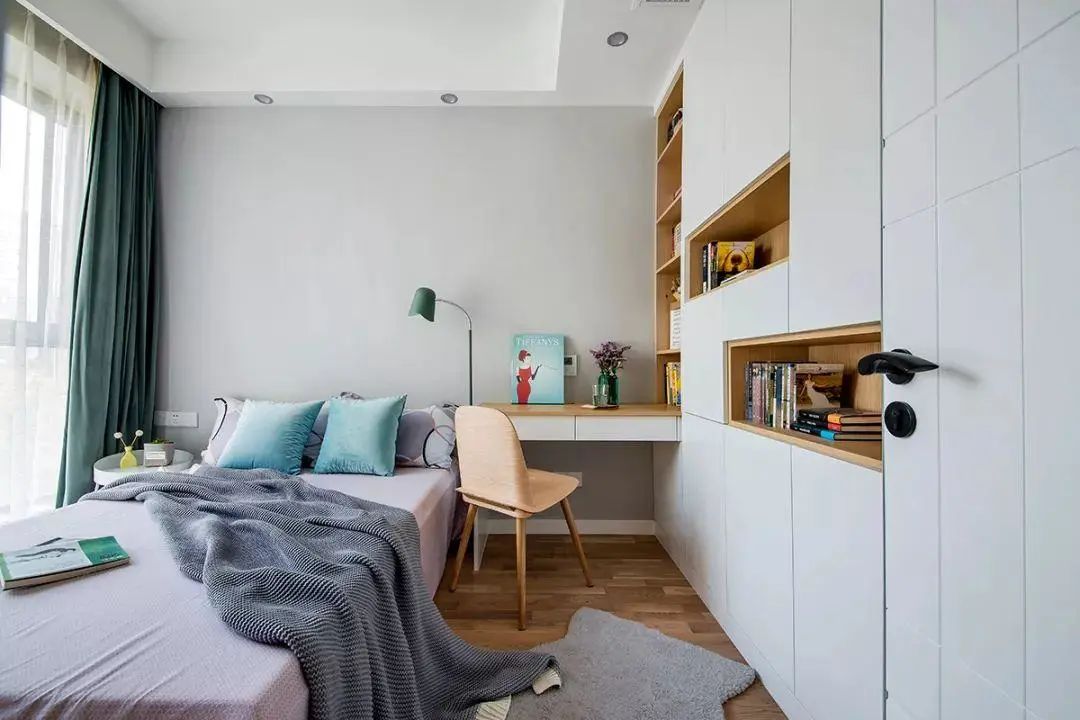 小户型的房间如何设计儿童房,11.5平米儿童房放1.8米床跟书桌