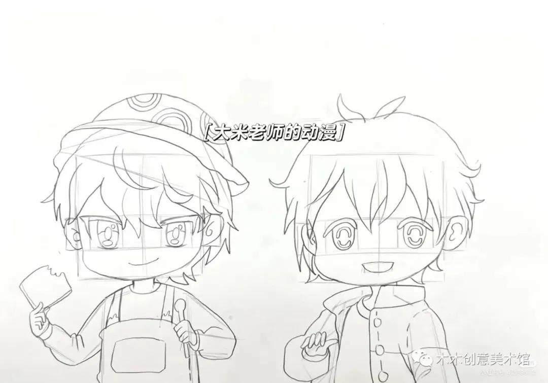 儿童创意绘画教程线条画,儿童创意美术绘画线条画