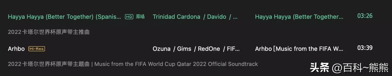 冷知识纯音乐配乐,世界杯主题曲公认的是哪个
