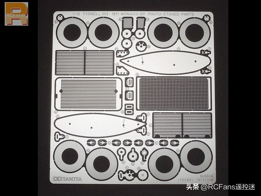 Tamiya复刻TYRRELL0031971MONACOGP