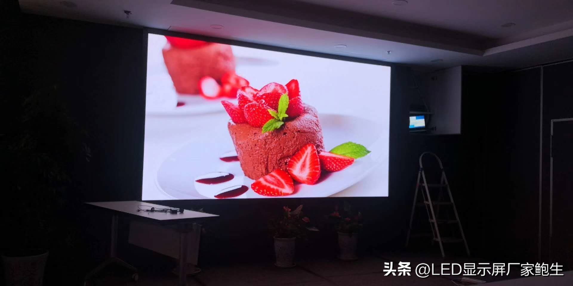 卡莱特全彩p2.5led屏首次调试教程,室内全彩led显示屏的像素选择