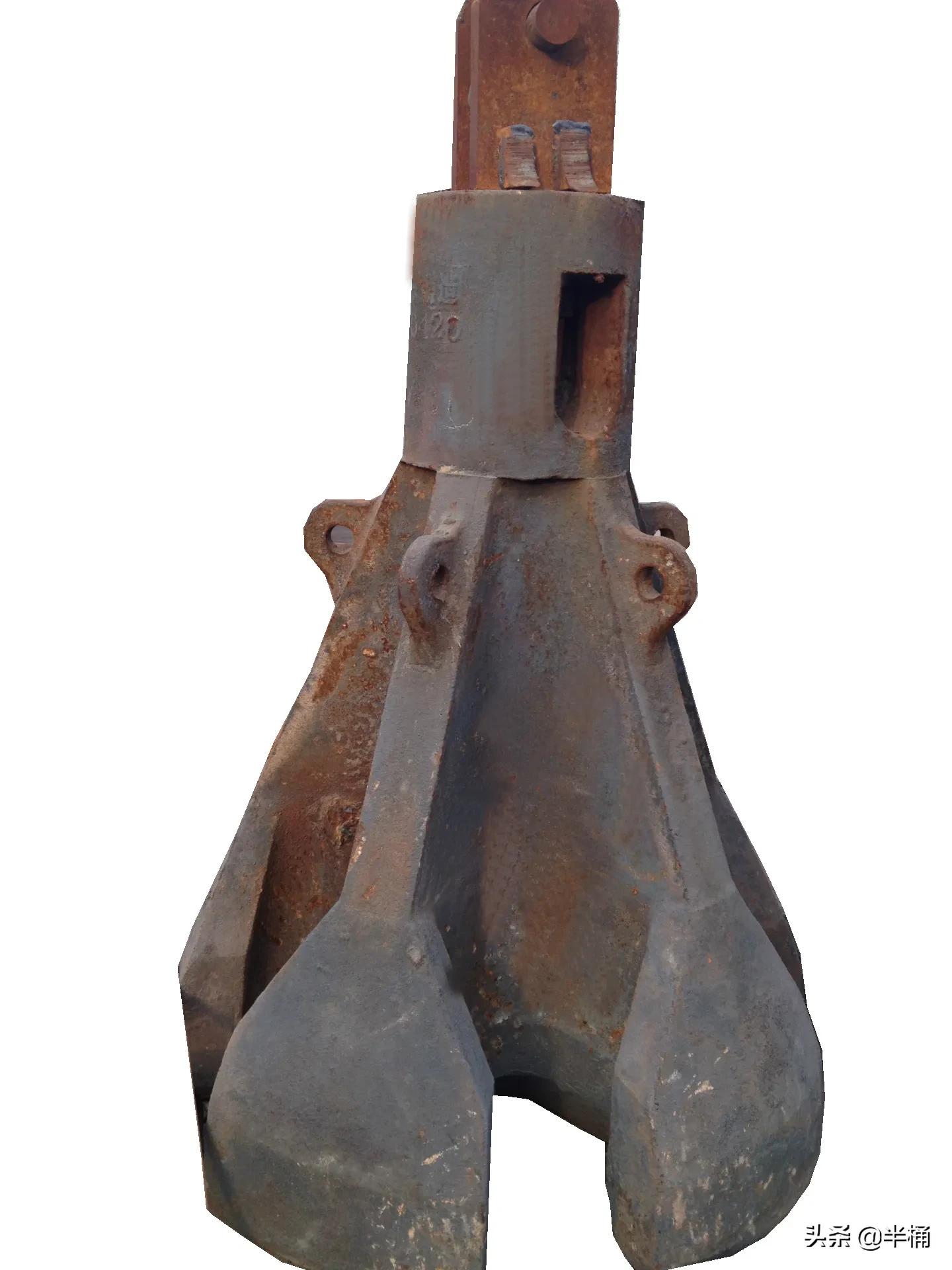 打桩机水鬼捞钻头3d演示,水鬼怎么捞打桩机钻头