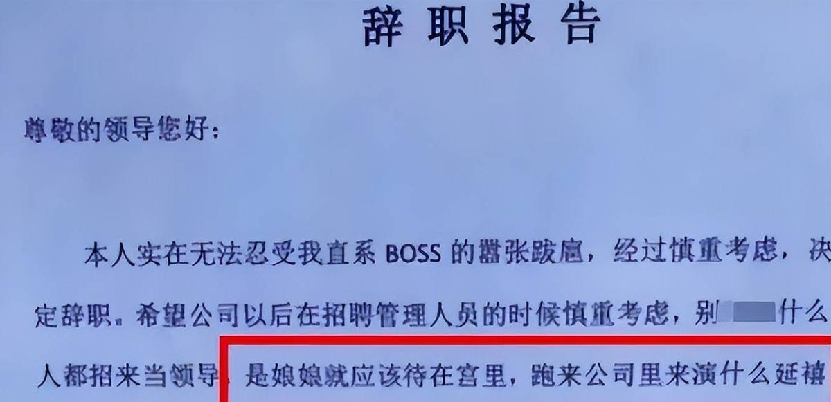 00后霸气辞职信走红,00后最嚣张的辞职信