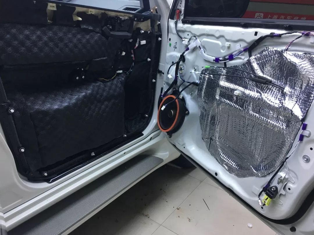 汽车隔音降噪测试丰田霸道,丰田霸道隔音