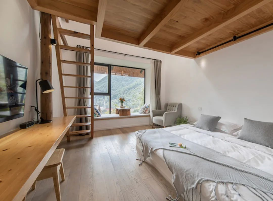 莫干山民宿泡温泉,莫干山温泉雪景民宿