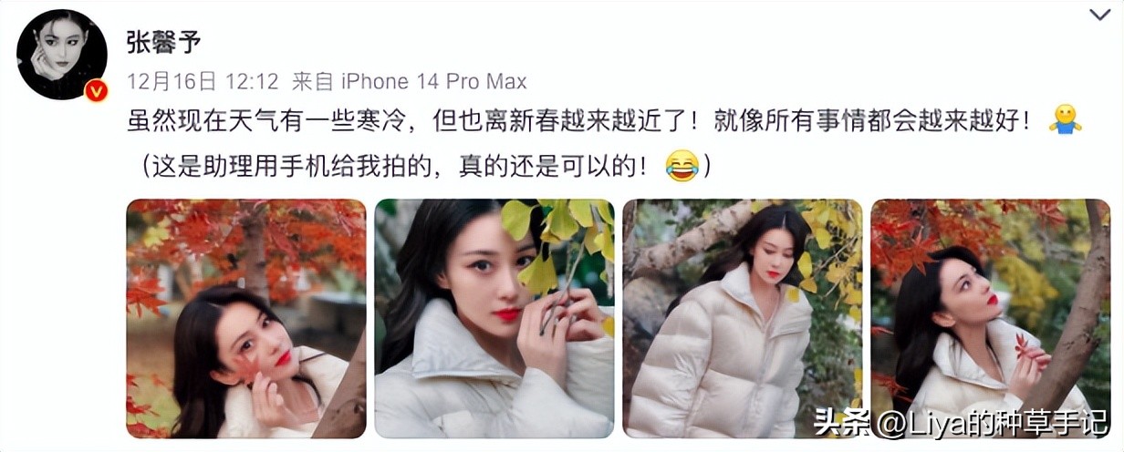 张馨予深夜发感性长文引众人感慨,张馨予说曾经以为自己会一直孤独