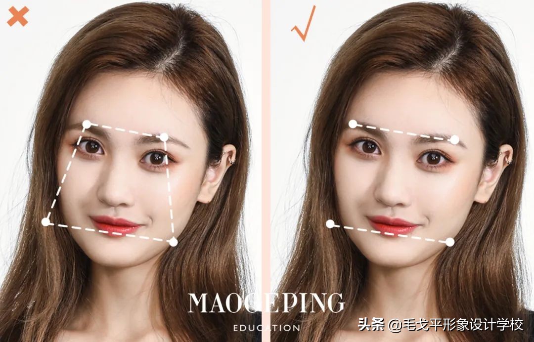 方圆脸化妆教程,方圆脸欧式化妆