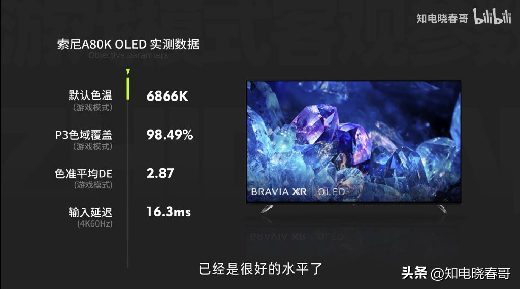 索尼a80el测评,索尼电视a80k