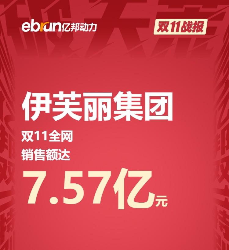 天猫双十一伊芙丽,伊芙丽2022双11排行