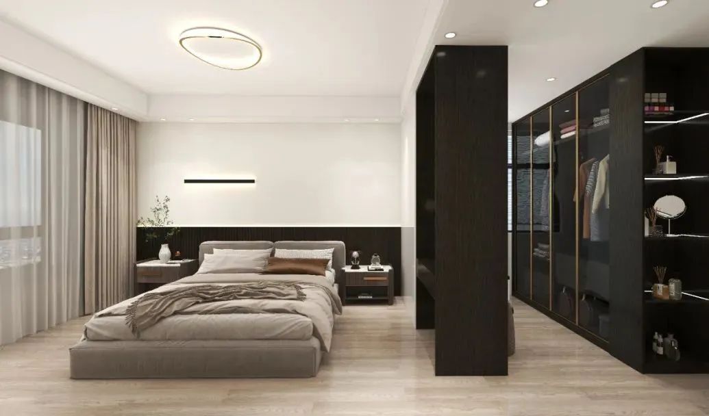 大王椰的柜门高级灰好看吗,大王椰灰色格调