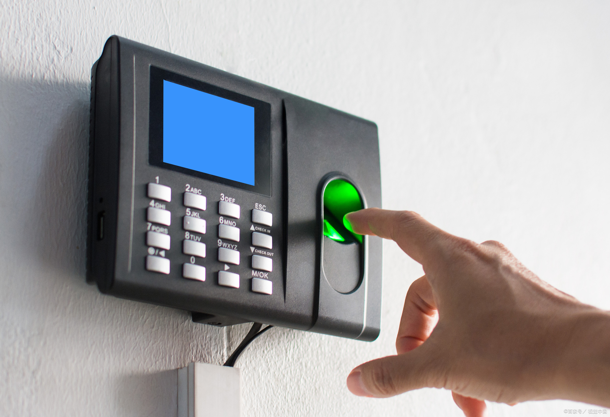 指纹解锁效率,指纹打卡考勤机怎么解锁