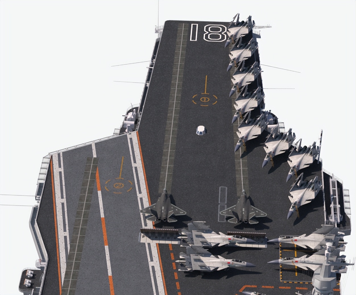 003号航母福建舰有多长有多宽,中国福建号航空母舰最新消息