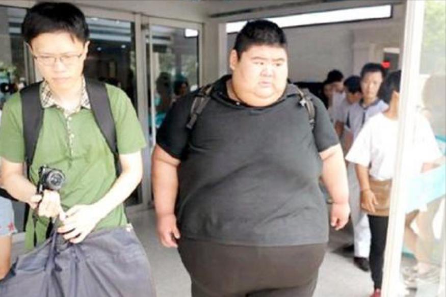 减肥400斤王浩楠照片,山东减肥小伙王浩楠现状