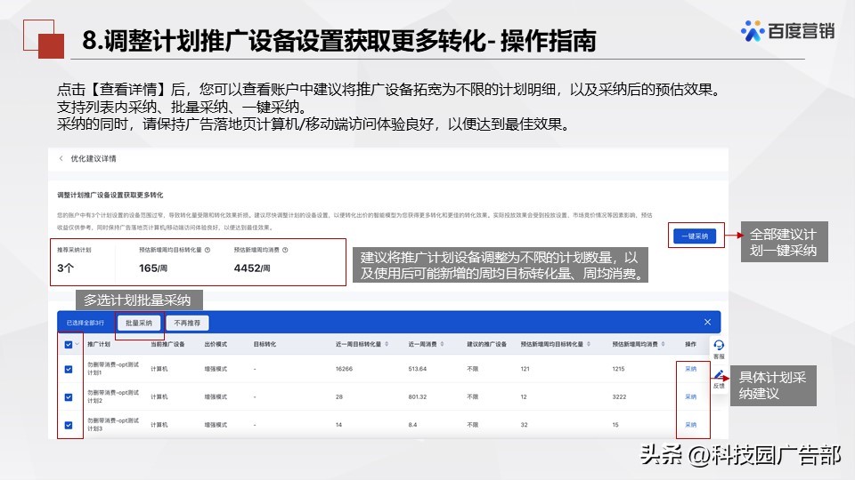 百度搜索推广优化中心产品介绍
