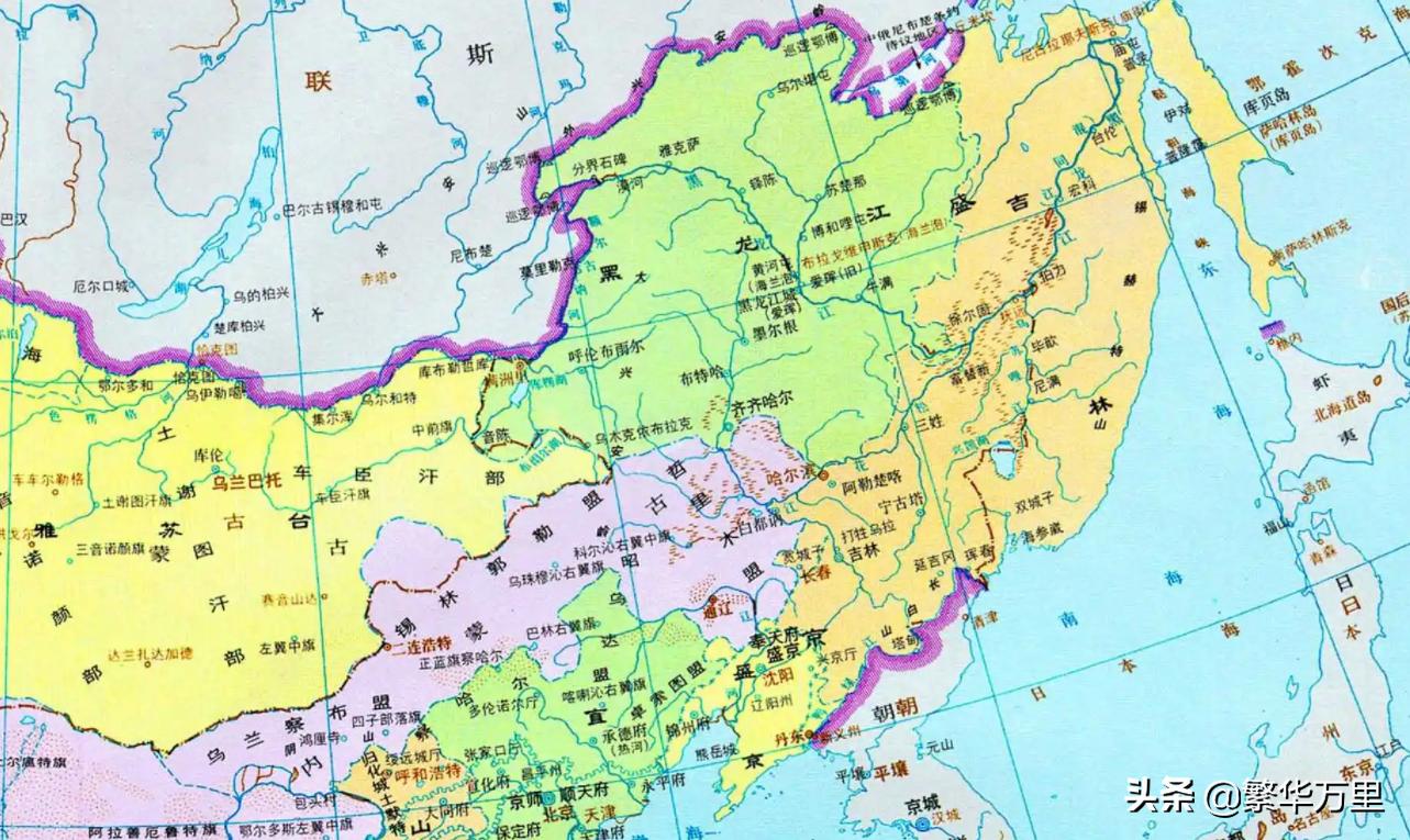 东北最新区划调整方案,辽宁省哪些县划入吉林省