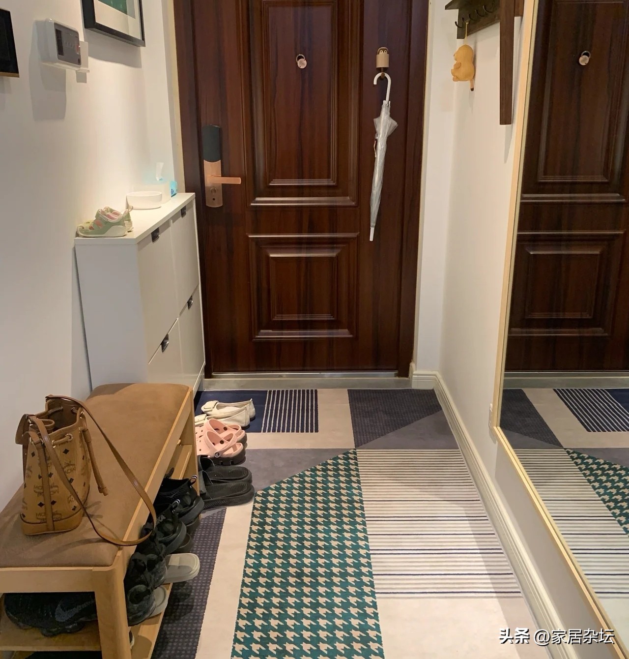 门口千万别放地垫,进门垫不脏小妙招