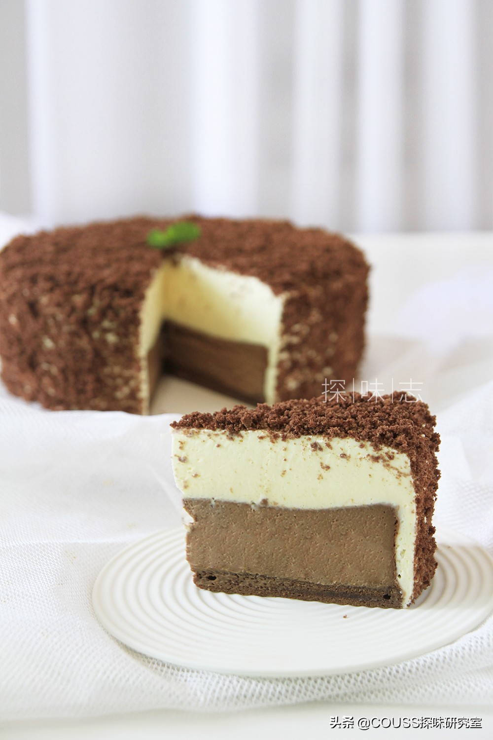 奥利奥巧克力酥粒芝士蛋糕做法,6寸巧克力芝士蛋糕最佳配方