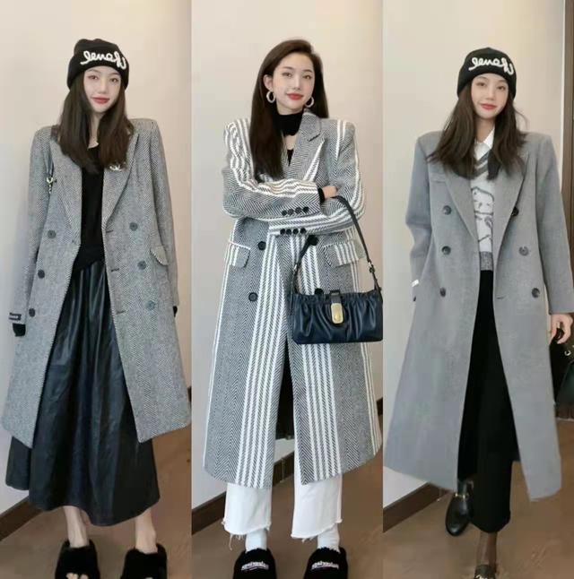 中长款大衣怎么穿好看又显高级,冬天穿的大衣要中长款的