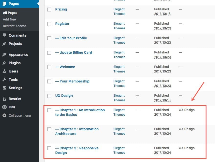 使用Divi创建在线学习管理,LMS网站