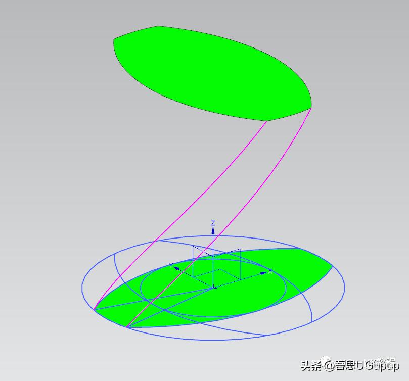 ug考试题教学视频,ug每日一练曲面