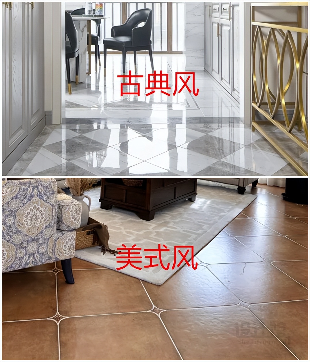 瓷砖斜菱形怎么铺图解,瓷砖通铺排版有什么讲究