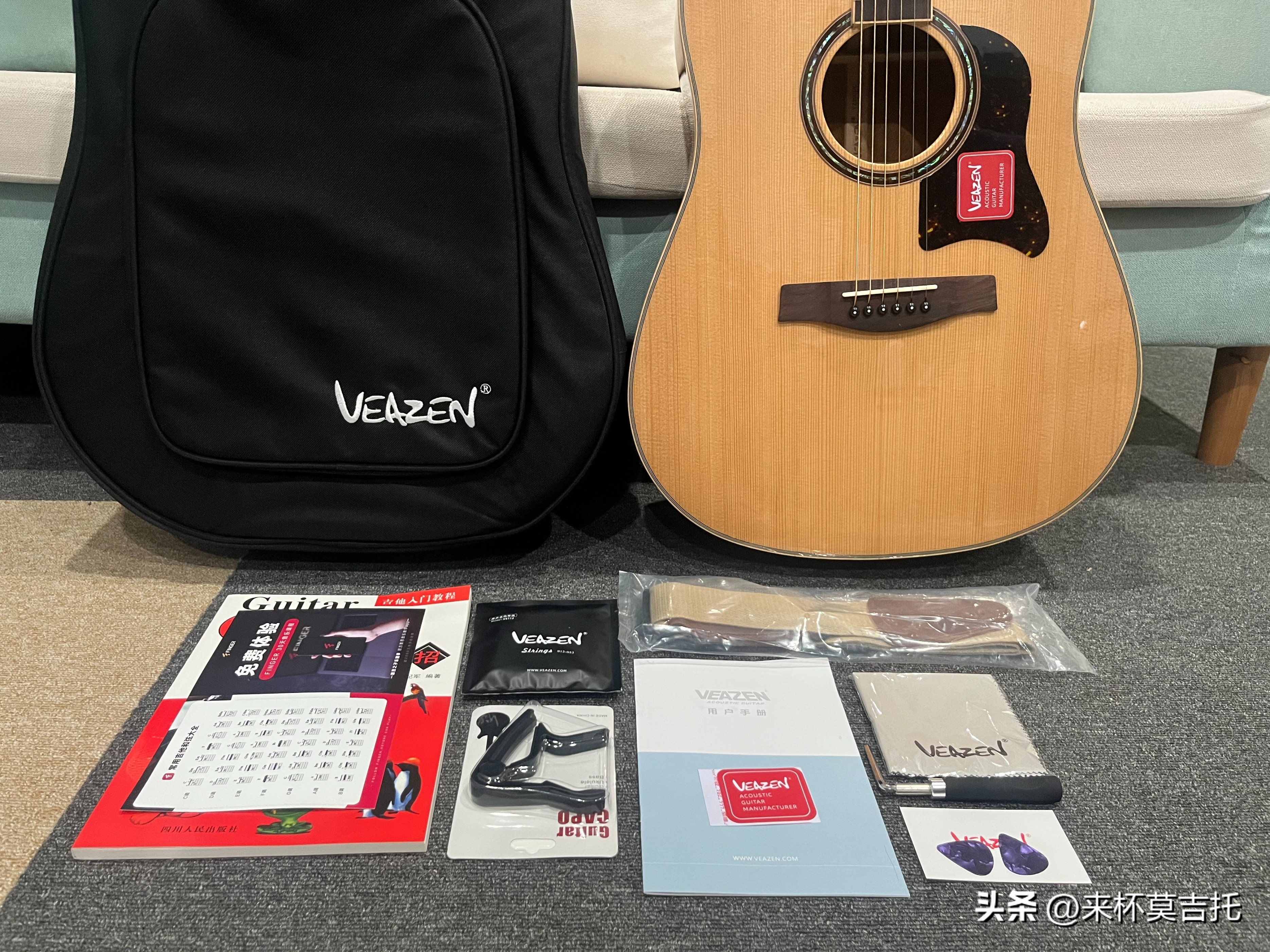 小白入门500到1000单板吉他推荐,费森vz200是单板吉他吗