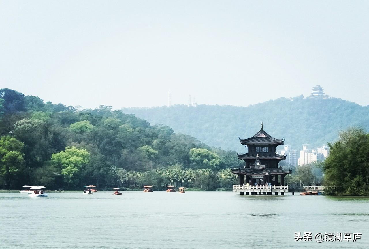 惠州西湖印象明信片,惠州西湖景