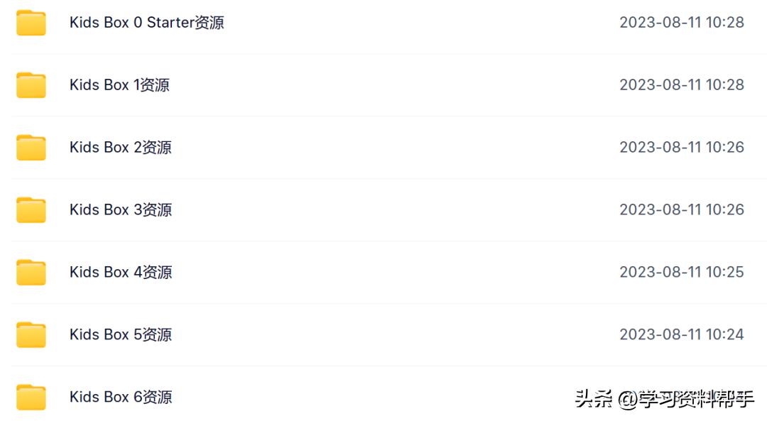 剑桥少儿英语kidsbox入门,剑桥国际少儿英语kidsbox入门级