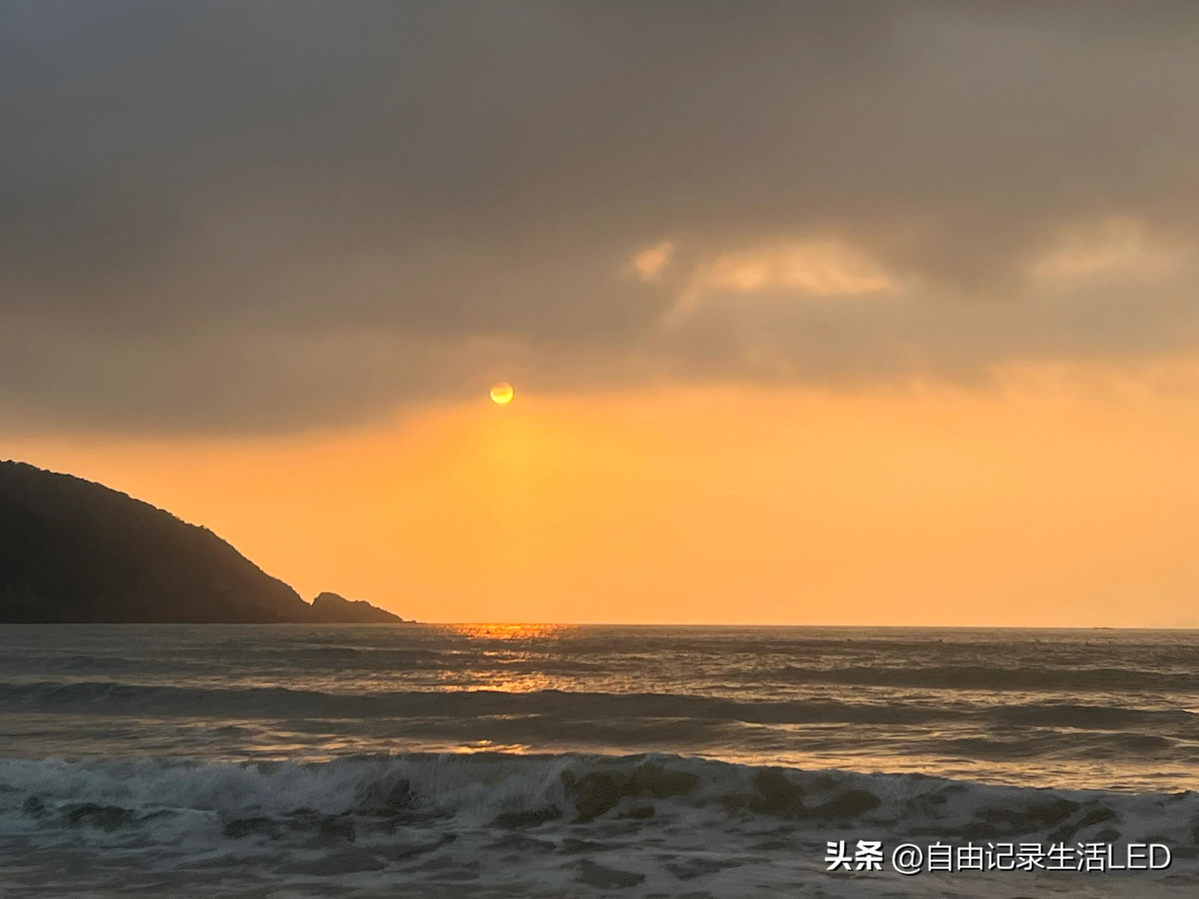 “十里金沙”之东沙：朱家尖看日出的绝佳之地