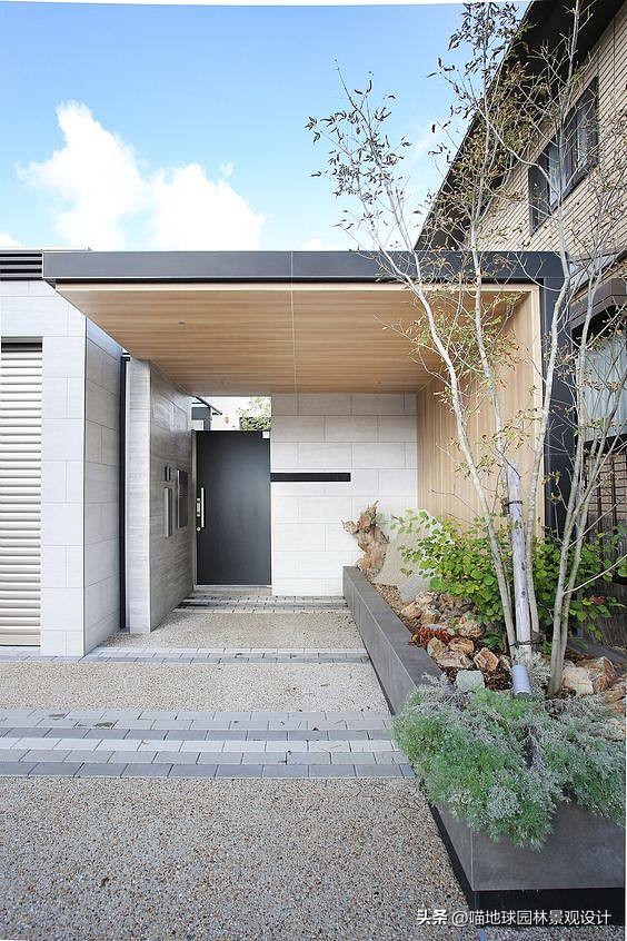 别墅庭院大门入口设计效果图,别墅庭院花园效果图大全集