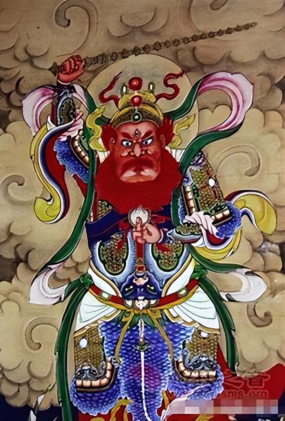 道教神谱天神篇,神谱中的三位天神分别是