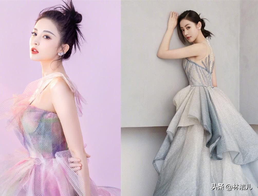 娜扎热巴颜值对比,热巴娜扎黑长直