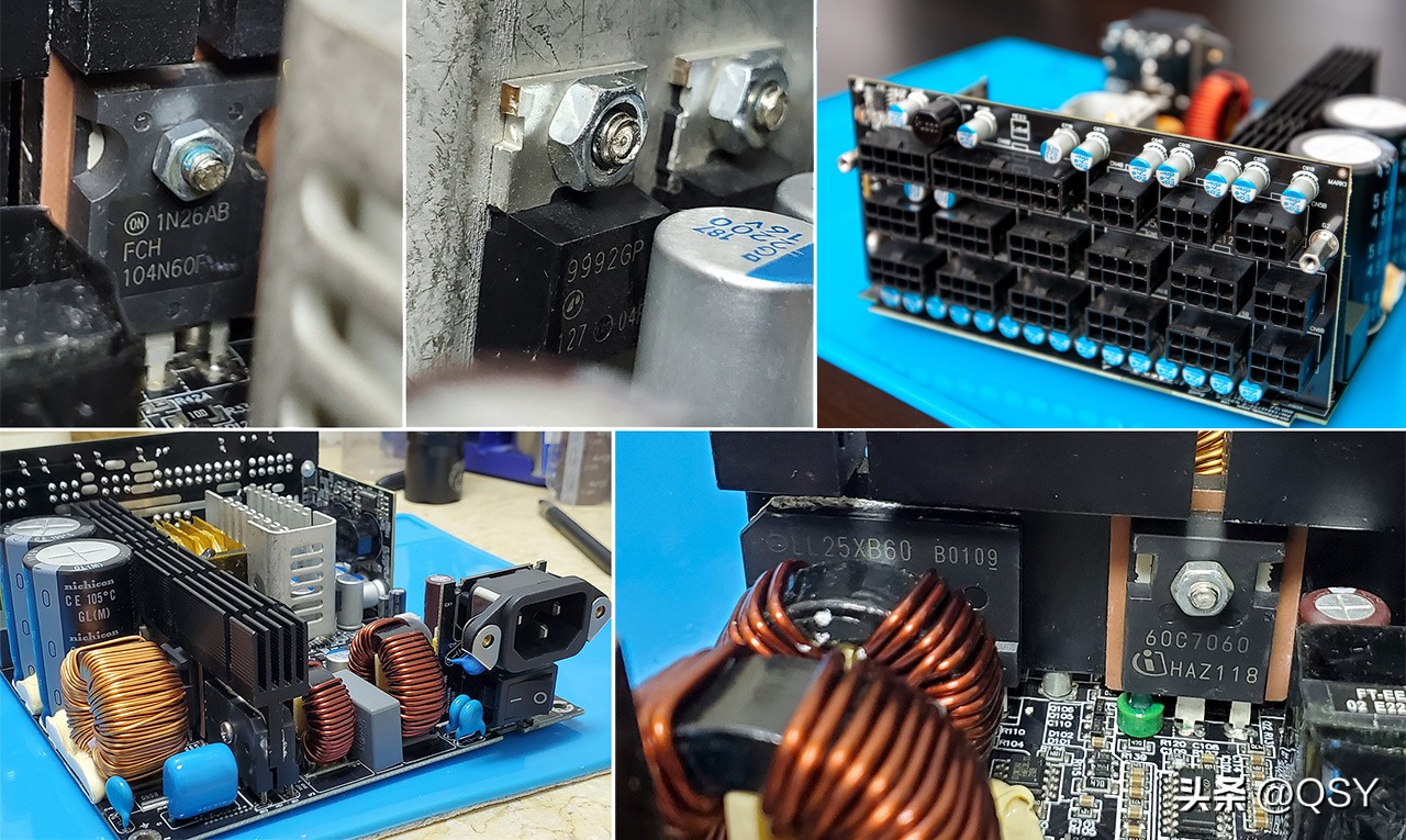 巨龙1250w电源评测,长城巨龙电源怎么样拆解