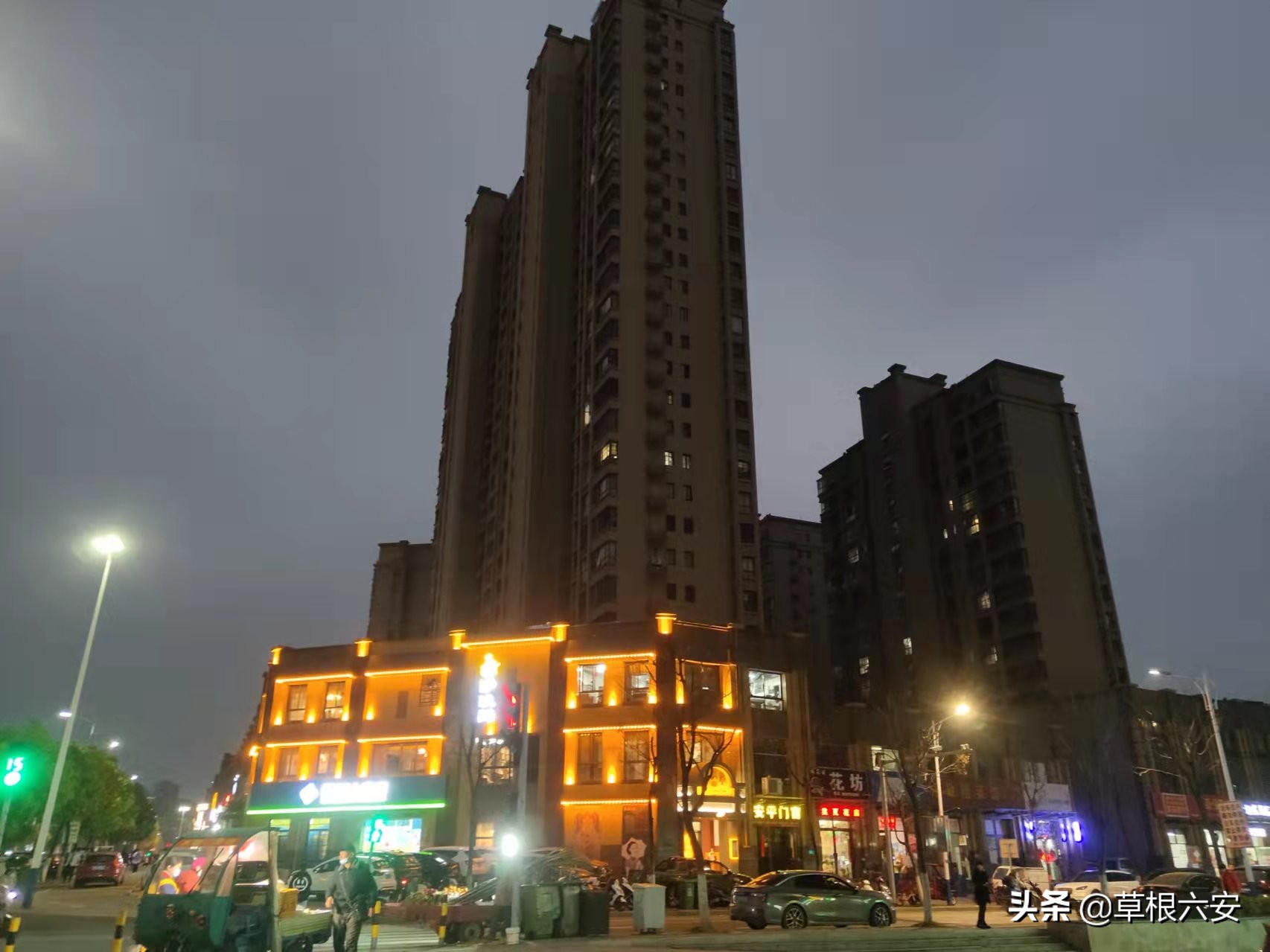 人气低迷的商铺,六安商业城现状