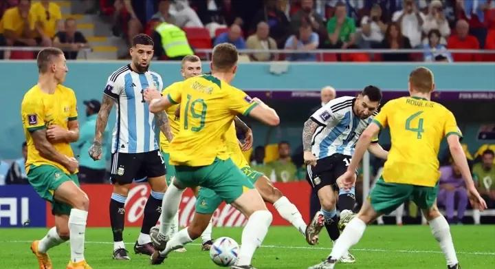 梅西1-8决赛,梅西1过5破门