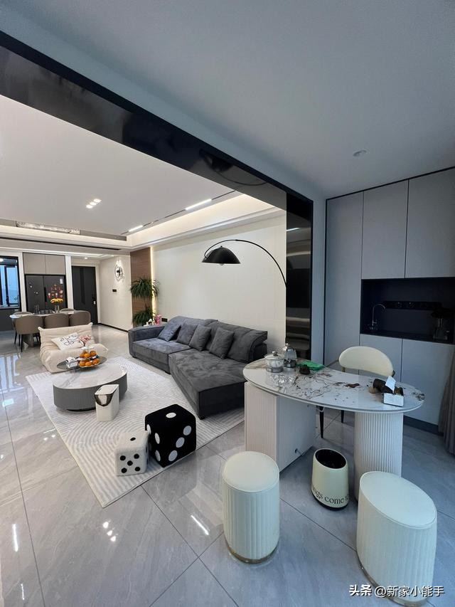 终于装修完了简约风,新房简约装修风格电视墙