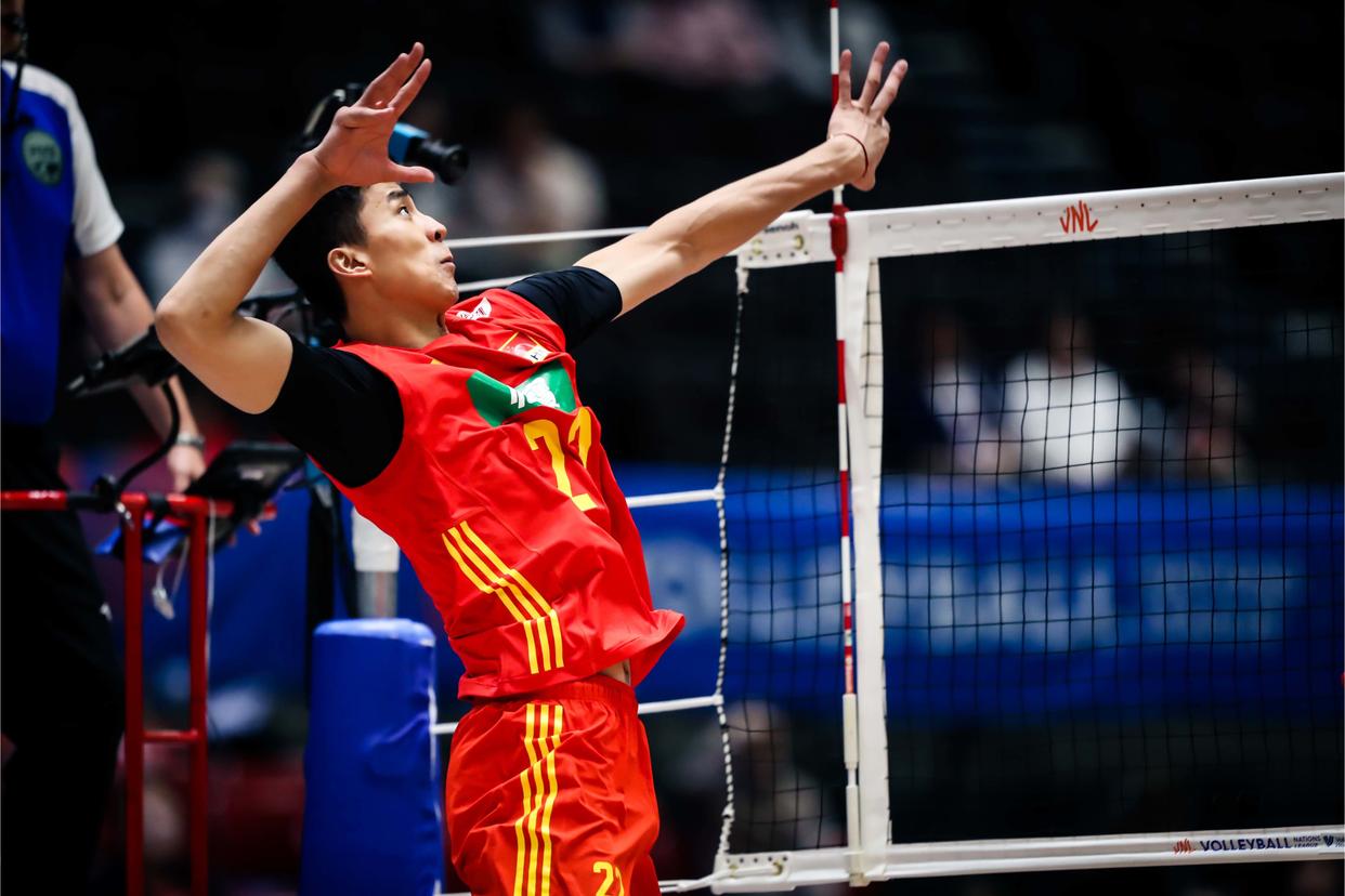 张景胤对轰石川真佑,石川祐希高桥蓝缺阵世界男排联赛