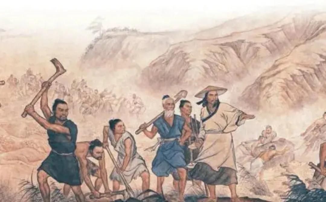 大禹治水的故事,大禹治水的故事表格