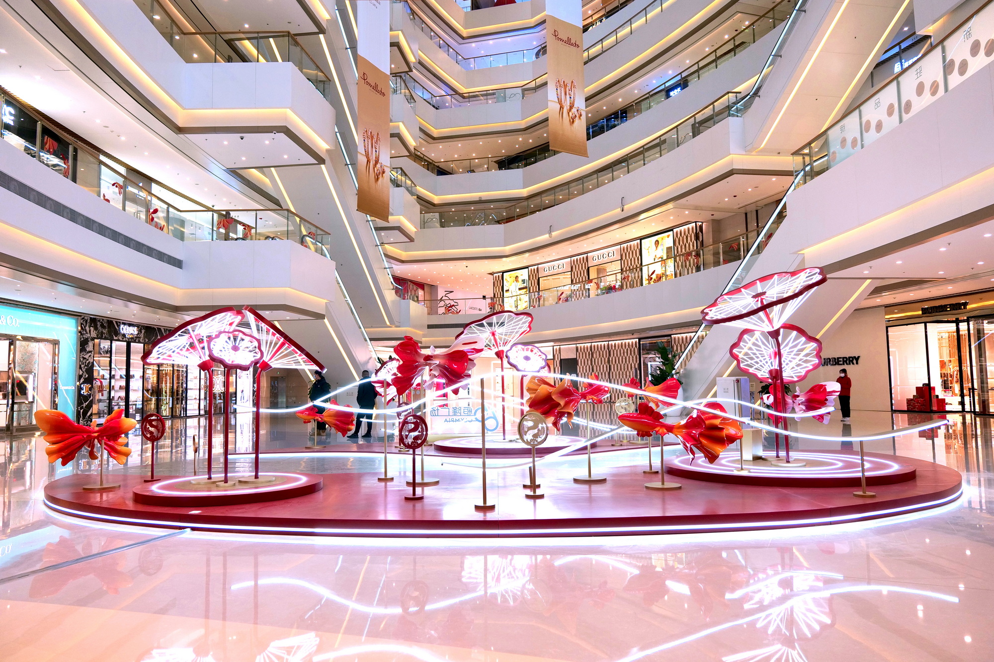 大连恒隆广场春节,大连恒隆广场新年主题