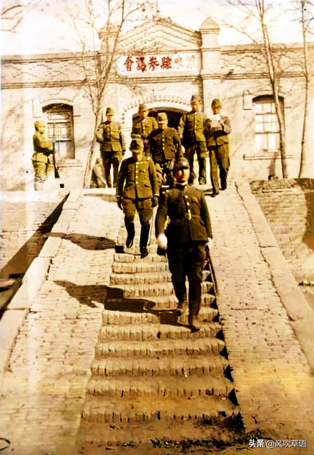 张家口抗日老照片,日军攻占河北的老照片