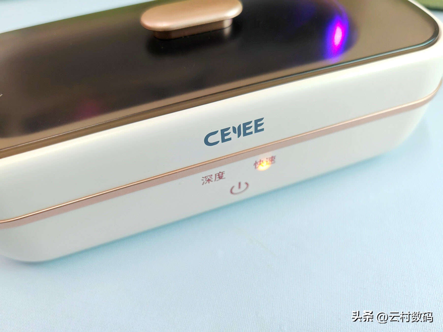 清洗+消毒，小物件的清洗何必再找服务，希亦超声波清洗机上手