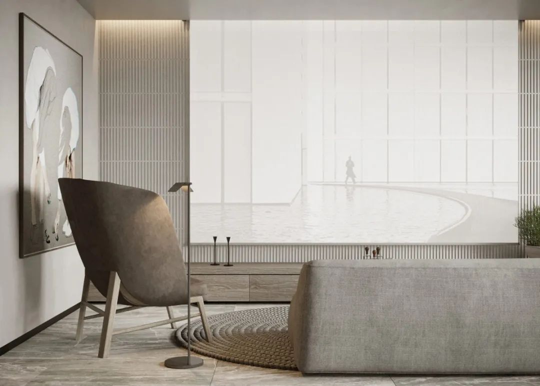 客厅背景墙收纳柜投影仪,50平米投影仪装修效果图大全