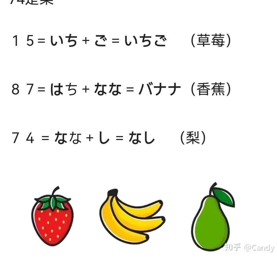 日本人怎么记语法,日本数字1到10口诀