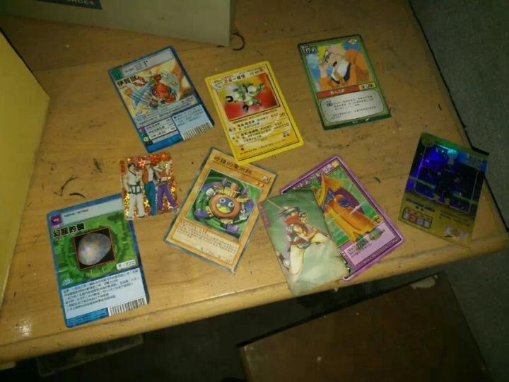 童年收集小卡片,童年记忆的卡片