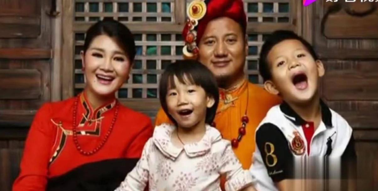 降央卓玛爆料与老公的恋爱过程,降央卓玛和她的三个孩子近况