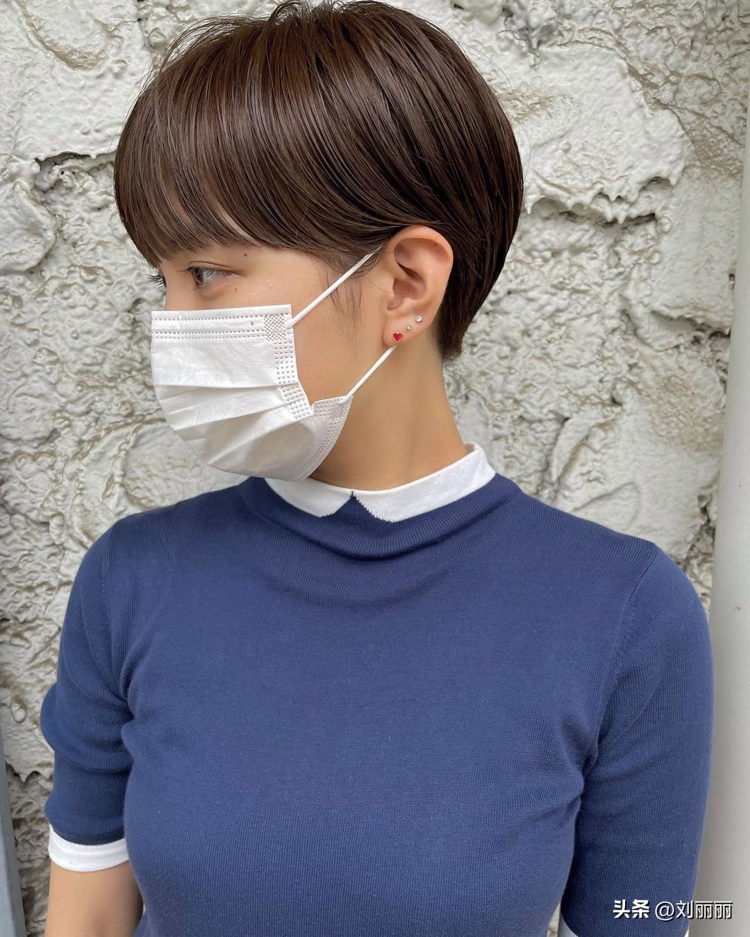 流行大波浪头发型图片大全,女发型师适合的波波头发型