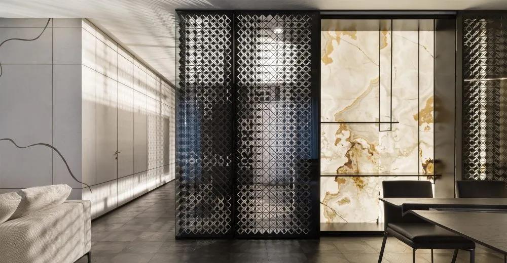 180平现代高级质感大平层,遵义大平层轻奢装修实景高级感