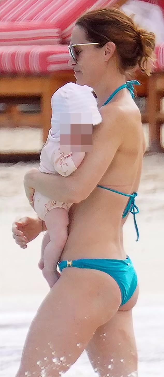 凯特37岁妹妹素颜带娃,威廉凯特带妹妹海边度假