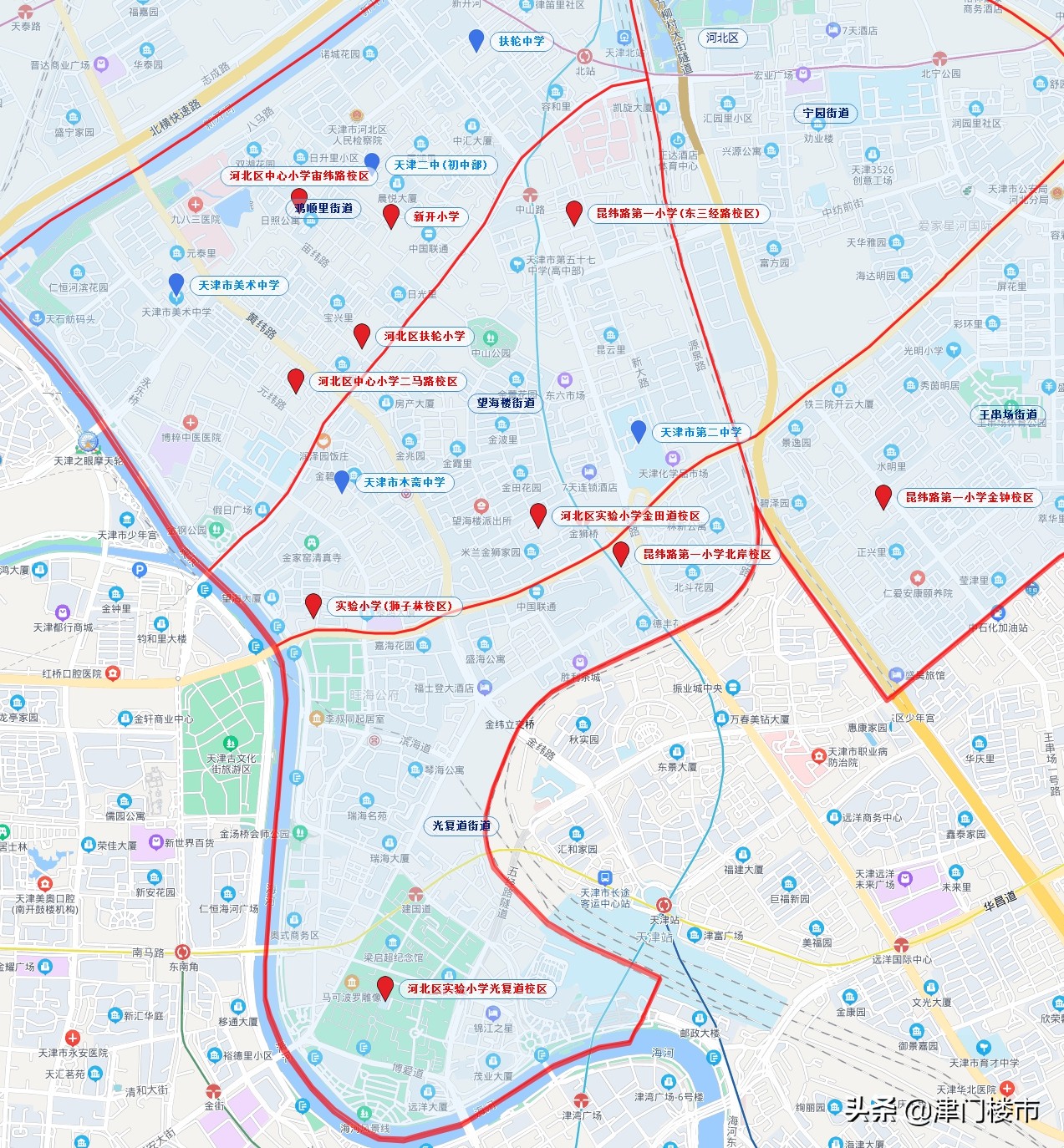 娌冲寳鍖轰簩鐗囧拰涓夌墖鐨勪腑瀛﹀摢涓ソ,娌冲寳鍖哄摢鐗囧鏍″ソ